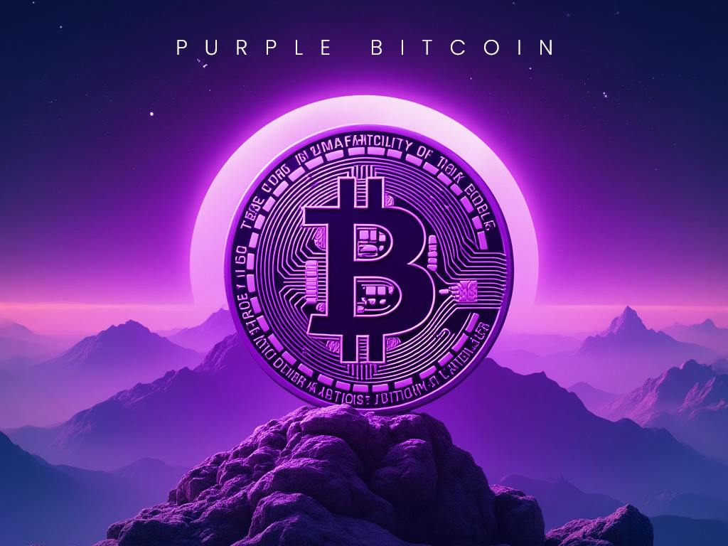 Purple Bitcoin - PBTC on Solana to the moon